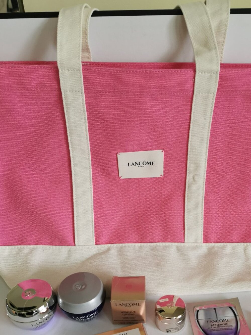 Lancome Gift with Purchase Bag and Product
